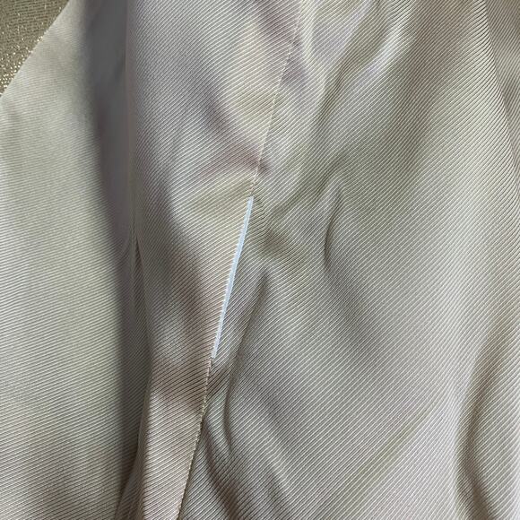 EMPORIO ARMANI Size M Gold Metallic Notch Lapel Pantsuit - Picture 9 of 10